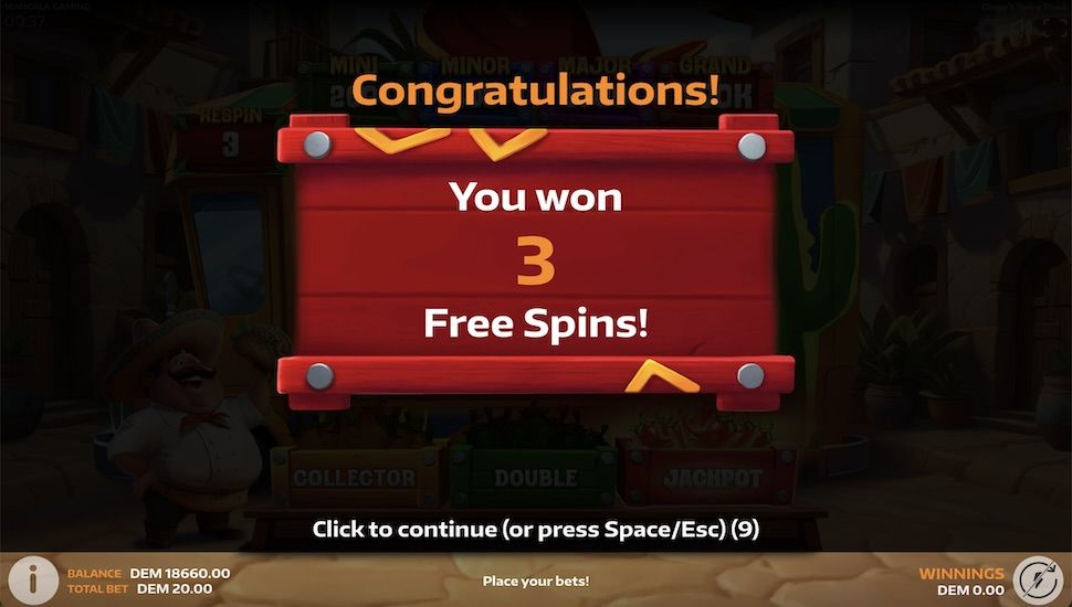Diego's Spicy Truck slot Bonuses