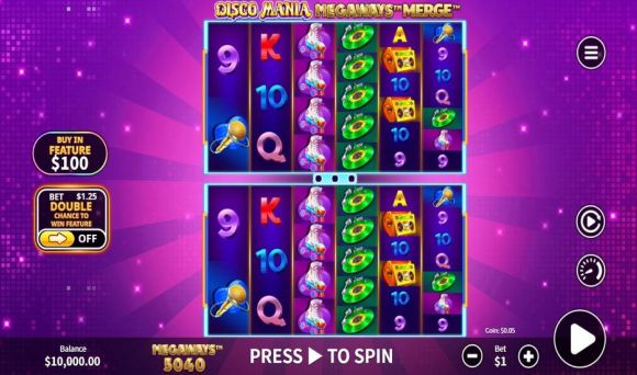 Disco Mania Megaways Merge