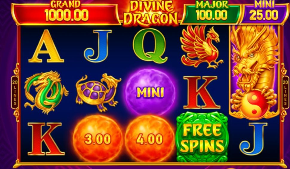 Divine Dragon: Hold and Win