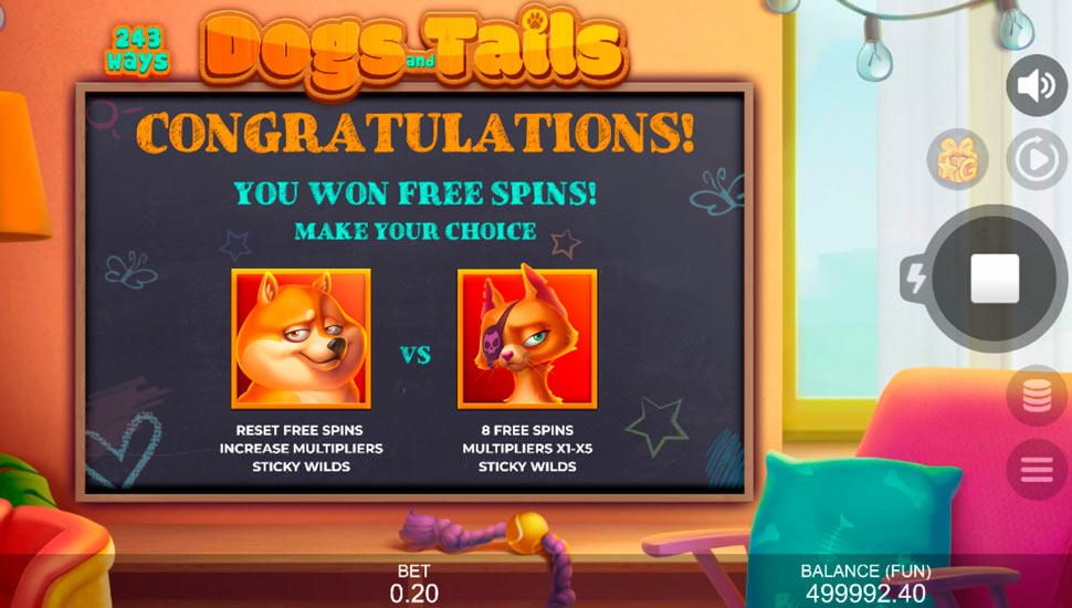 Dogs and Tails slot Free Spins
