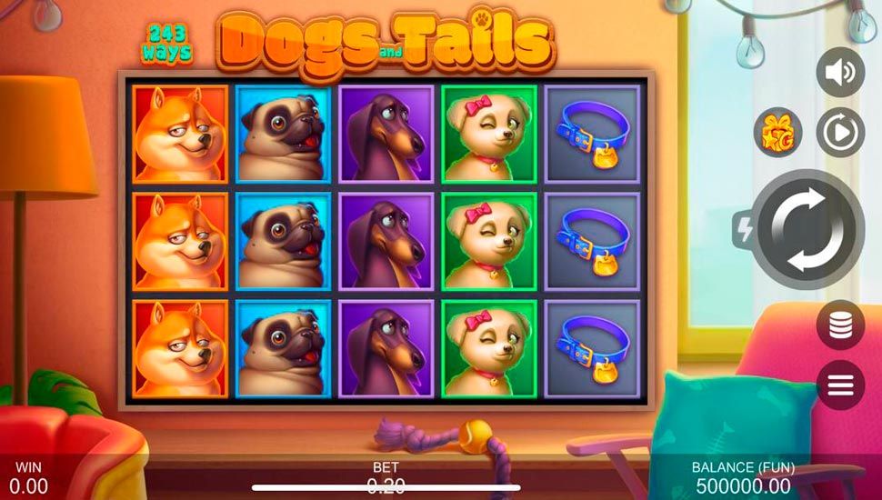 Dogs and Tails slot mobile