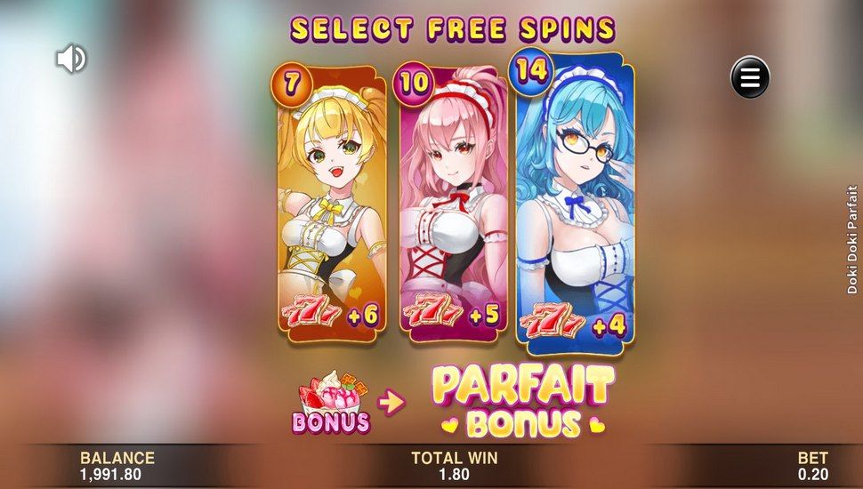 Doki Doki Parfait Slot - Select Free Spins