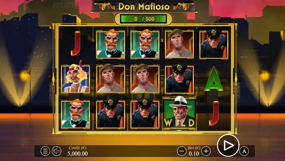 Don Mafioso slot - gameplay