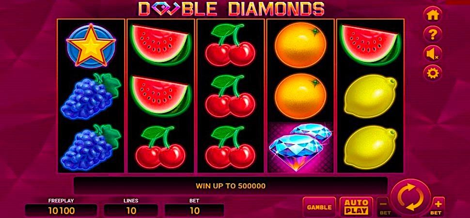 Double Diamonds slot mobile