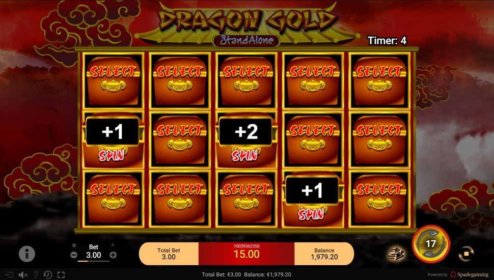 Dragon Gold SA slot Free spins