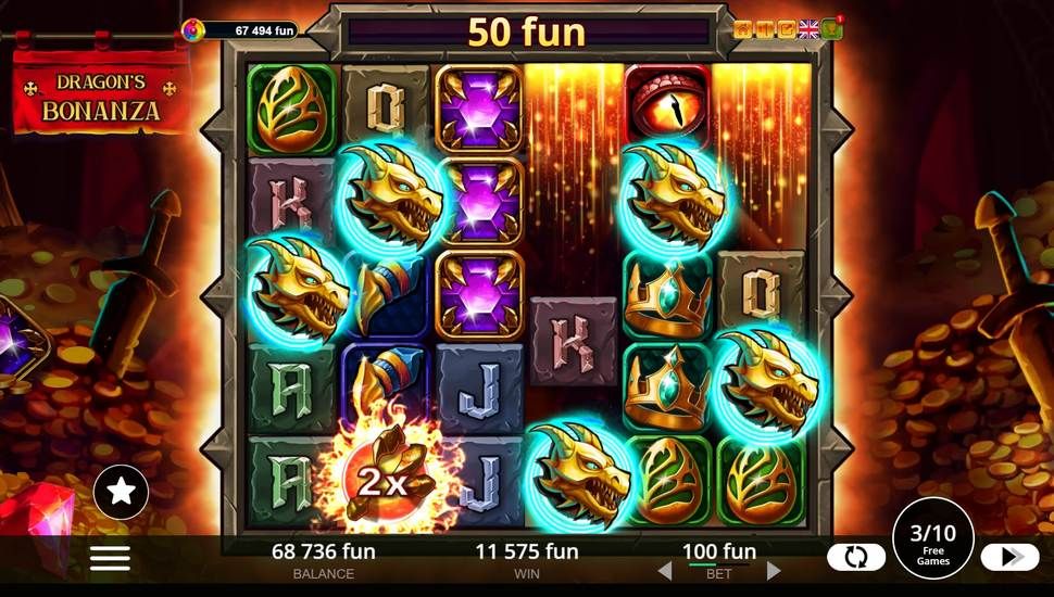 Dragon's Bonanza slot Free spins