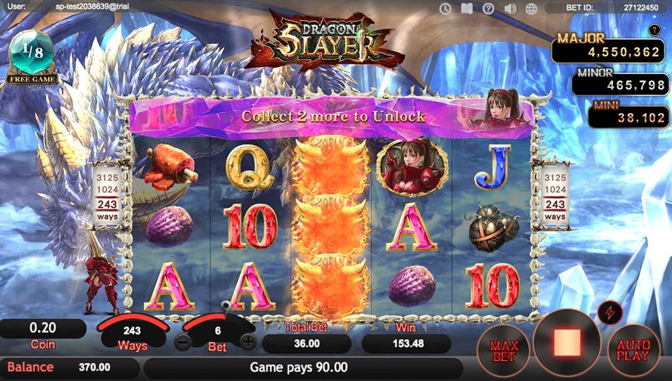 Dragon Slayer slot machine