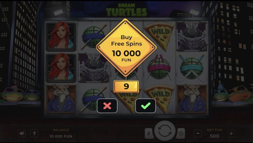 Dream Turtles slot Bonus Buy