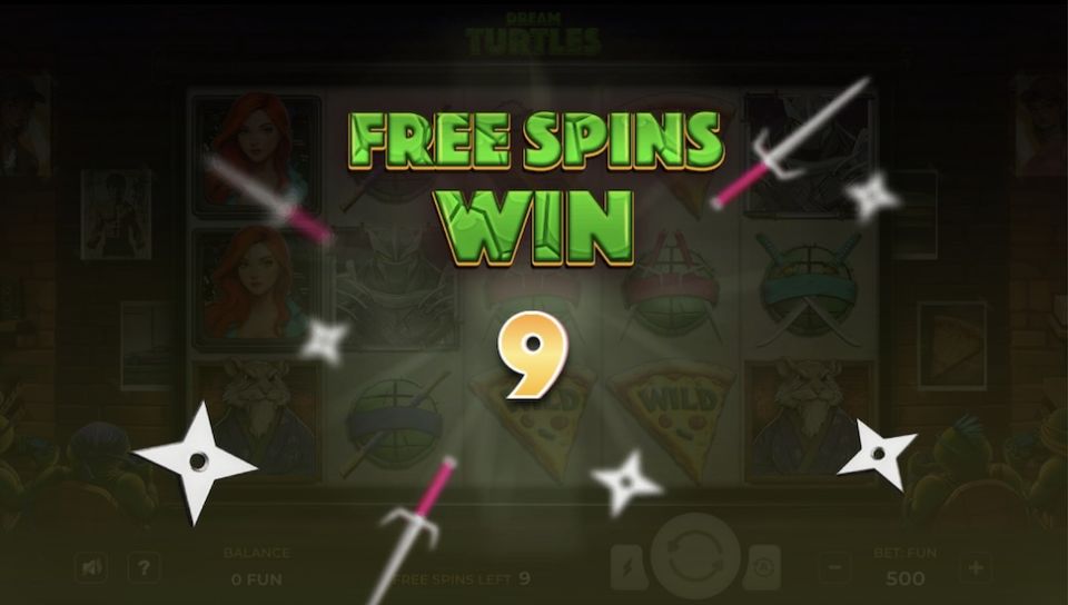 Dream Turtles slot Free Spins