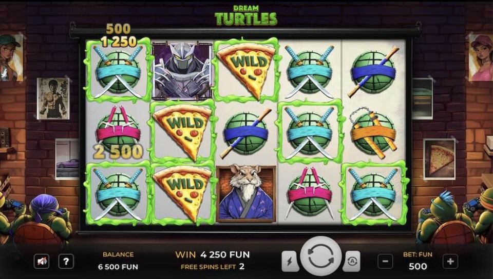 Dream Turtles slot Wild Symbol