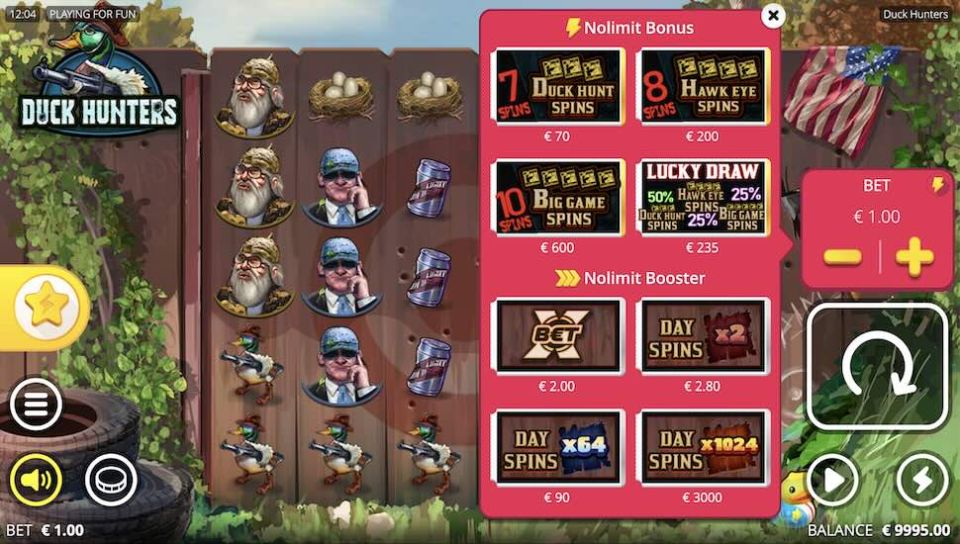 Duck Hunters slot Bonus Buy