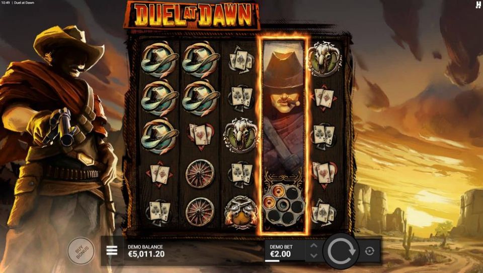 Duel at Dawn Slot The Outlaw Feature