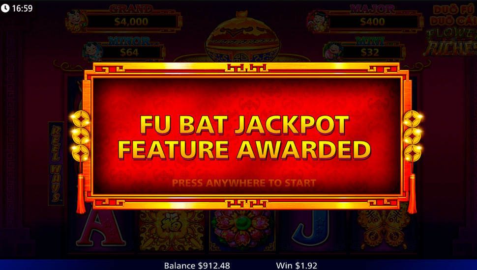 Duo Fu Duo Cai Flower Riches slot Jackpot Game
