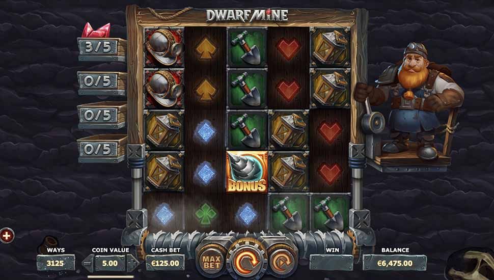 Dwarf Mine slot Expanding Reels