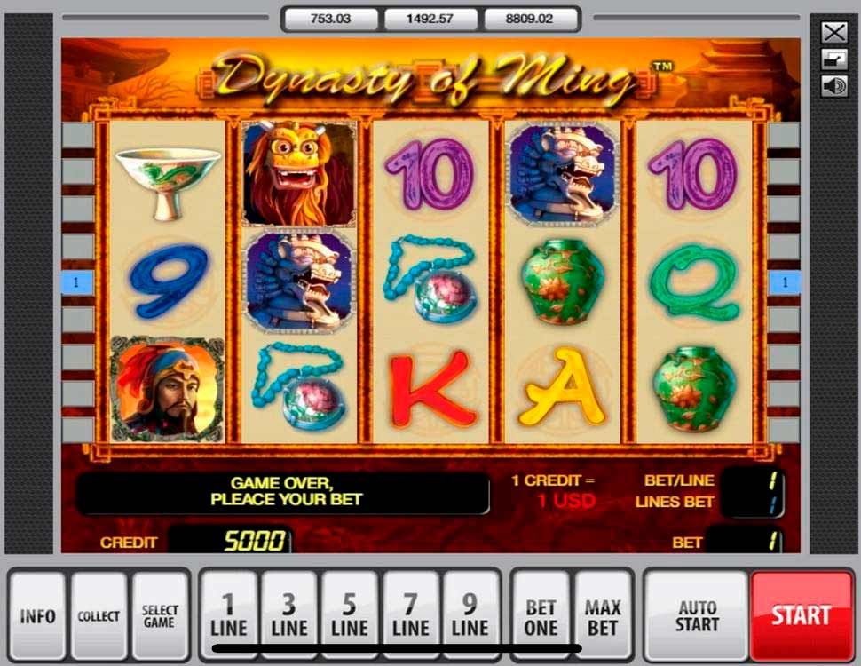Dynasty of ming slot mobile