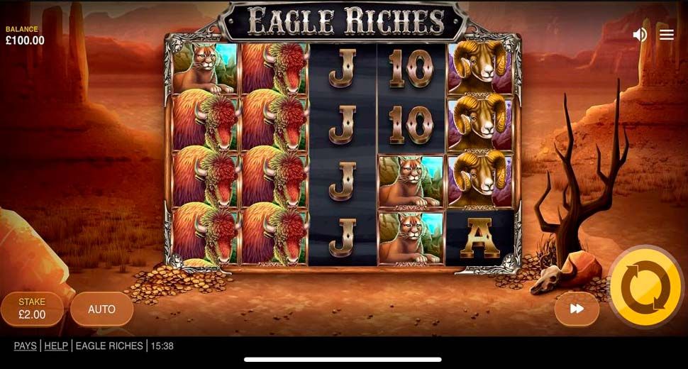 Eagle Riches slot mobile