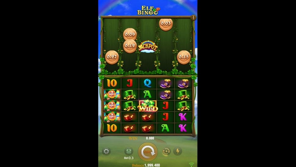 Elf Bingo slot gameplay