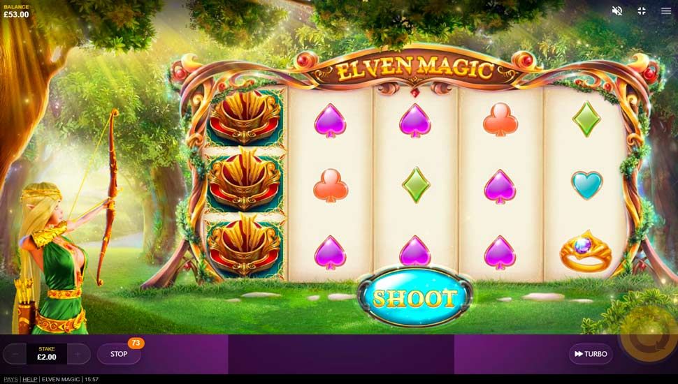 Elven magic slot Base Round Features