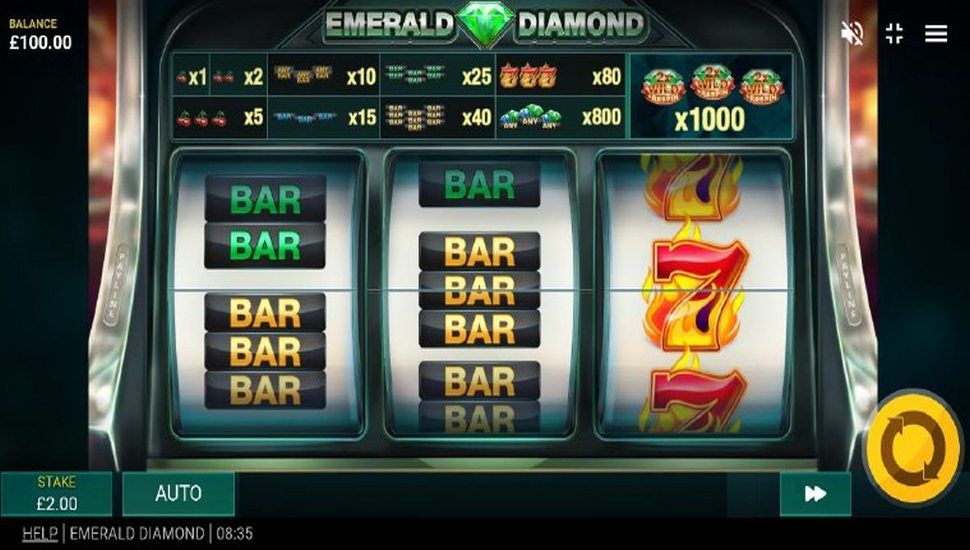 Emerald Diamond Slot Mobile