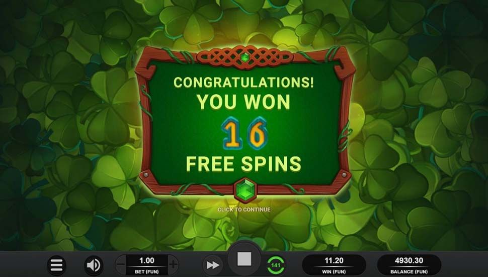 Emerald's Infinity Reels slot free spins
