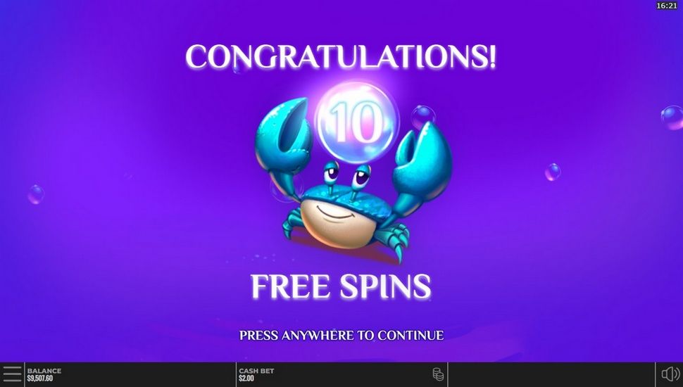Enchanted Waters slot free spins