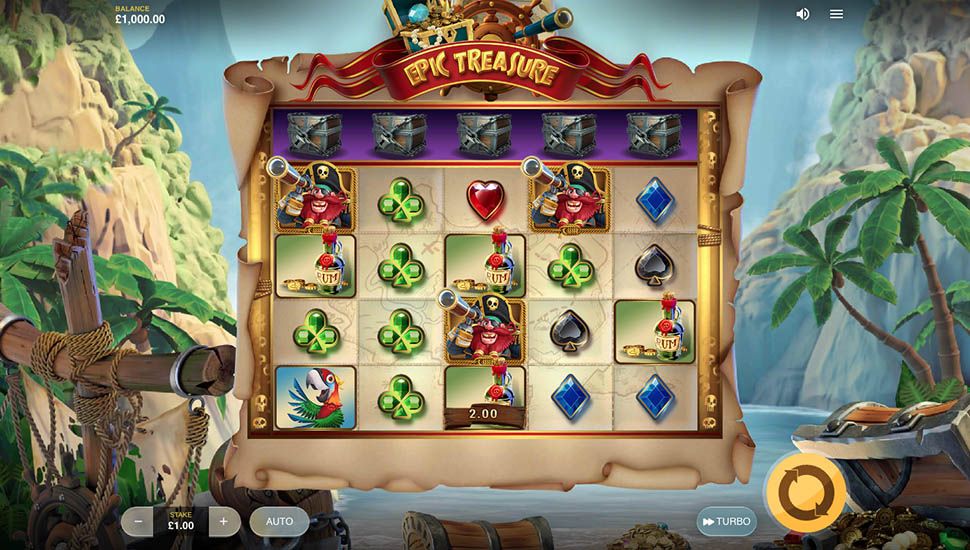 Epic Treasure slot preview