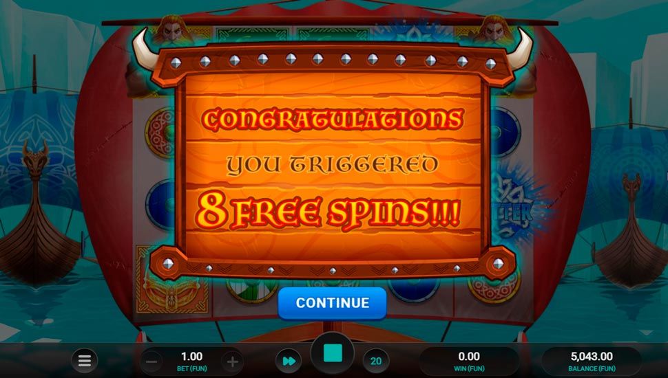 Erik the red slot Free Spins