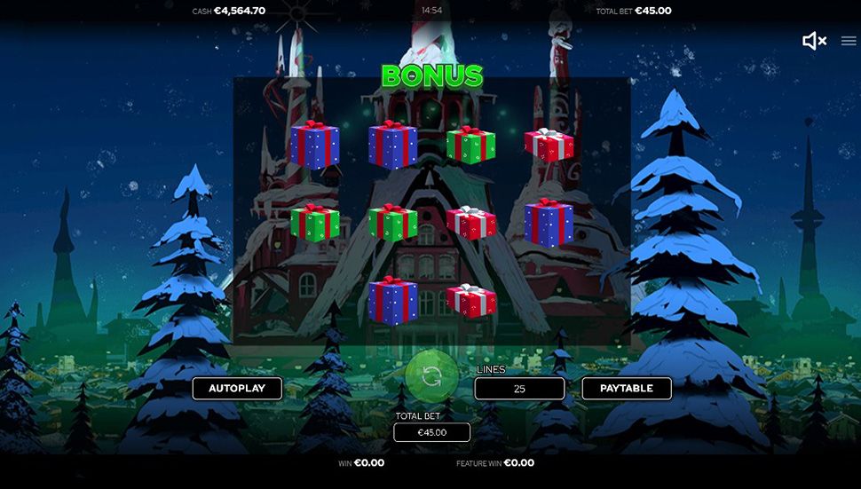 Evil Elf: The Night Before Christmas - bonus round