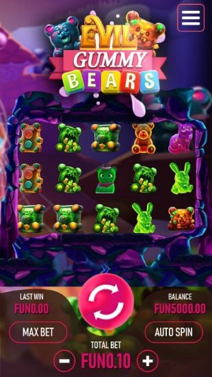 Evil Gummy Bears slot mobile