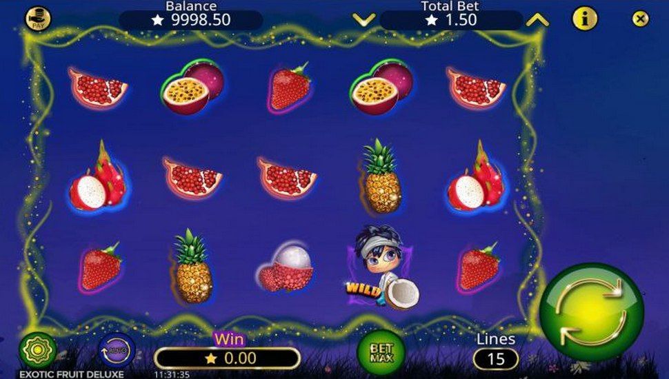 Exotic Fruit Deluxe Slot Mobile