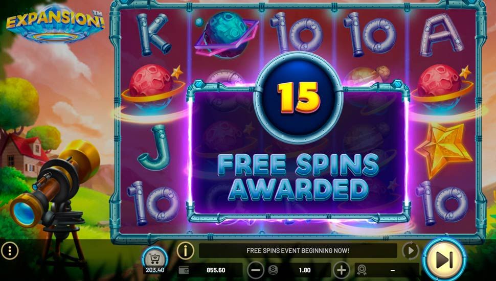 Expansion! slot Free Spins