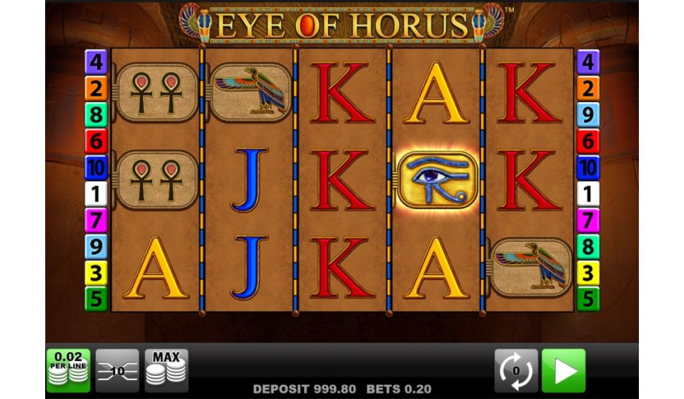 Eye of Horus of Vegas Millions