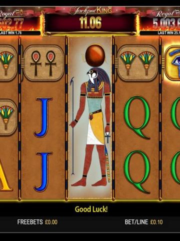 Eye of Horus The Golden Tablet Jackpot King