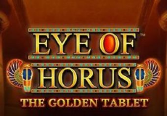 Eye of Horus The Golden Tablet Jackpot King logo