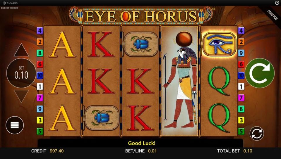 Eye of Horus Slot Expanding Wilds