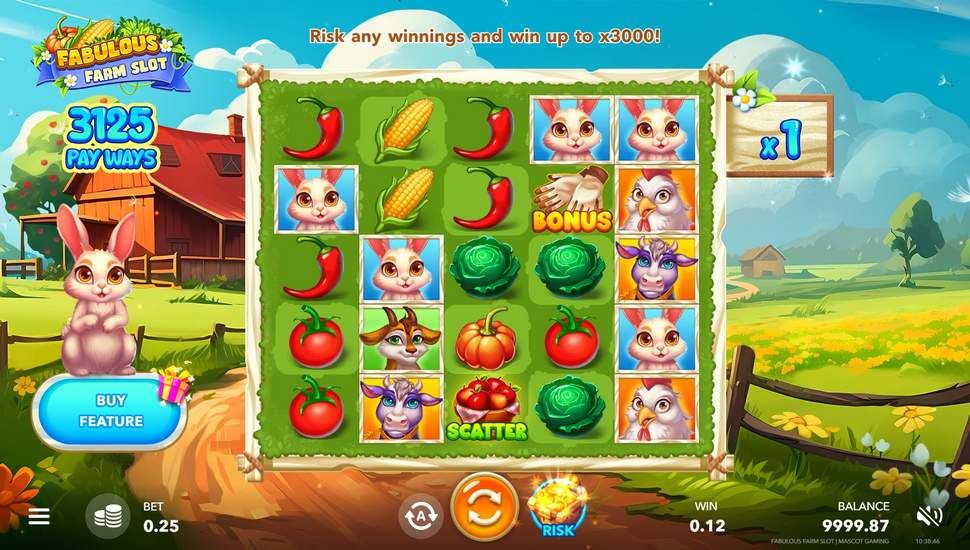 Fabulous Farm Slot gameplay