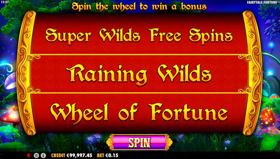 Fairytale fortune slot Super Wilds Free Spins