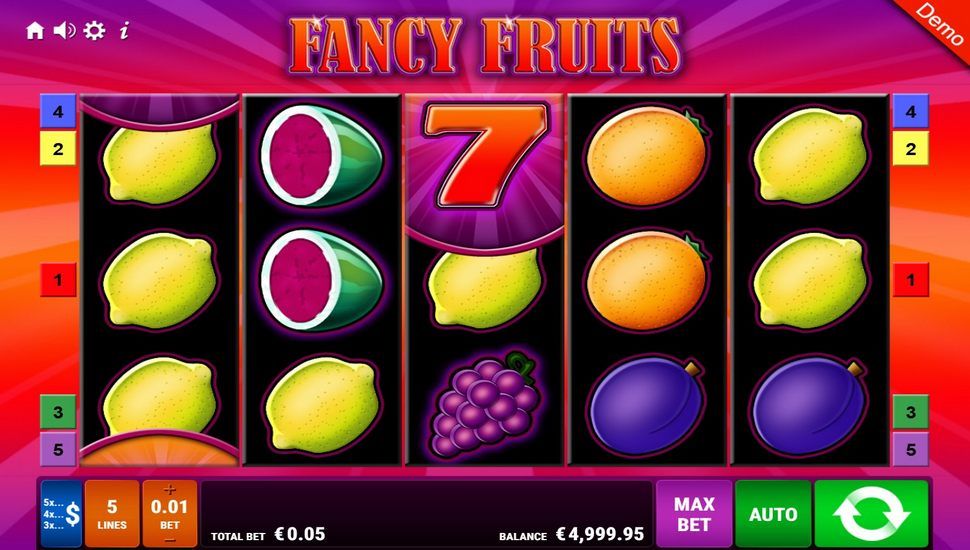 Fancy Fruits slot gameplay