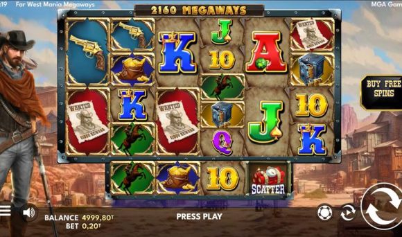Far West Mania Megaways