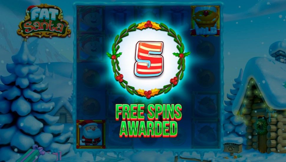 Fat Santa Slot - Free Games Feature