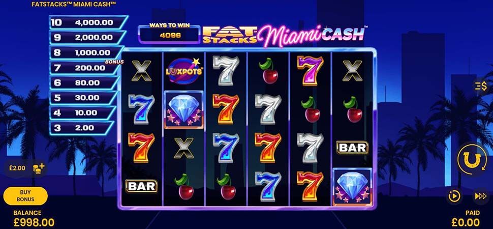 FatStacks Miami Cash slot mobile