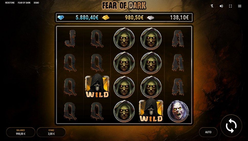 Fear of Dark slot gameplay