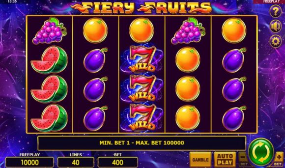 Fiery Fruits 
