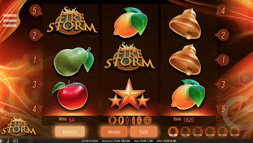 Fire Storm slot machine