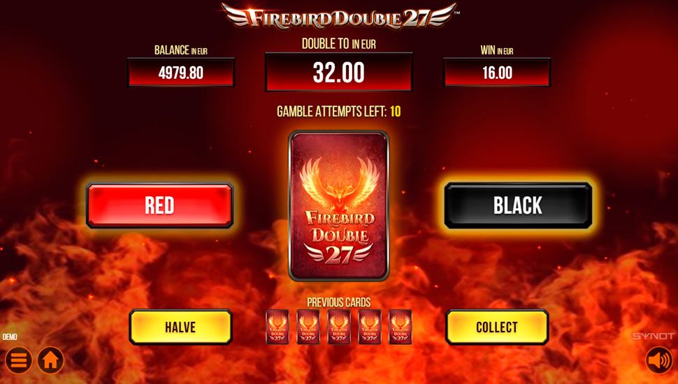 Firebird double 27 slot - Gamble