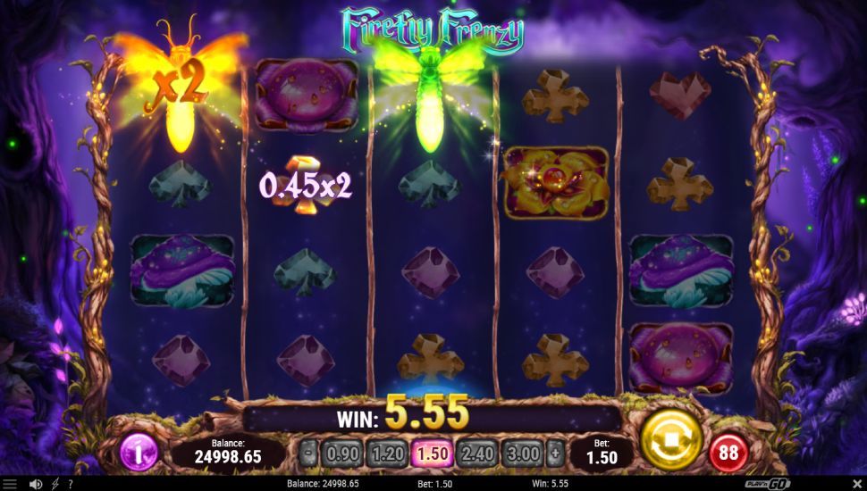 Firefly Frenzy slot - feature