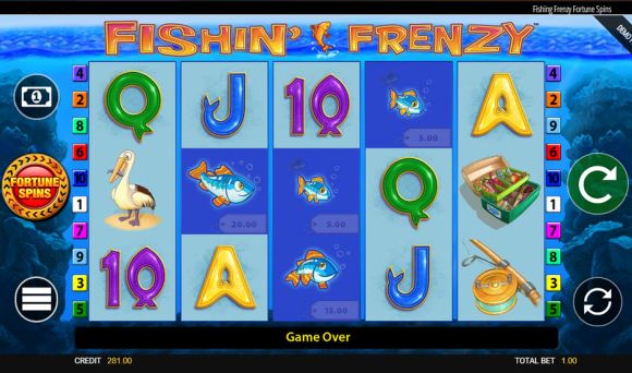 Fishin’ Frenzy Fortune Spins
