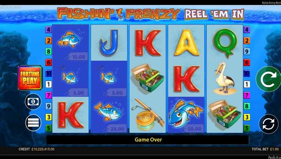 Fishin Frenzy Reel Em In Fortune Play slot mobile