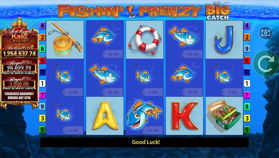 Fishin’ Frenzy: The Big Catch Jackpot King