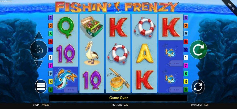 Fishin Frenzy slot mobile